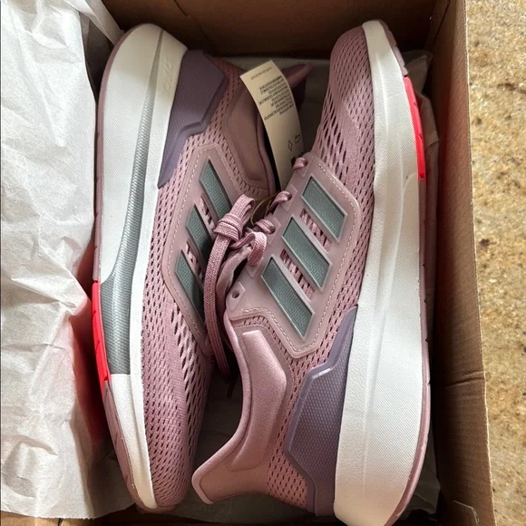 ~NEW~ Adidas Purple Sneakers with Breathable Mesh & Modern Design 8.5 GZ4075 - Picture 3 of 6